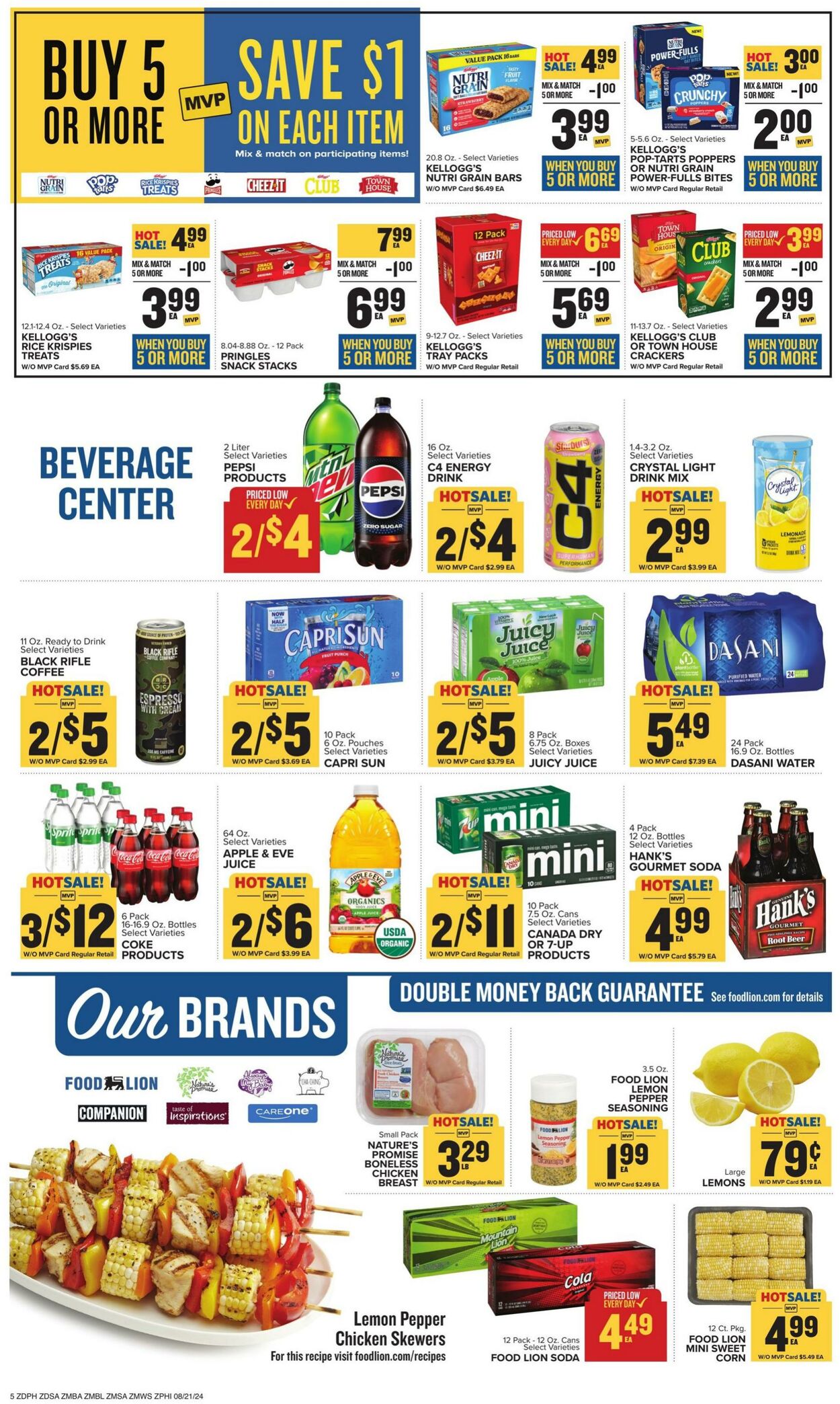 Weekly ad Food Lion 08/21/2024 - 08/27/2024