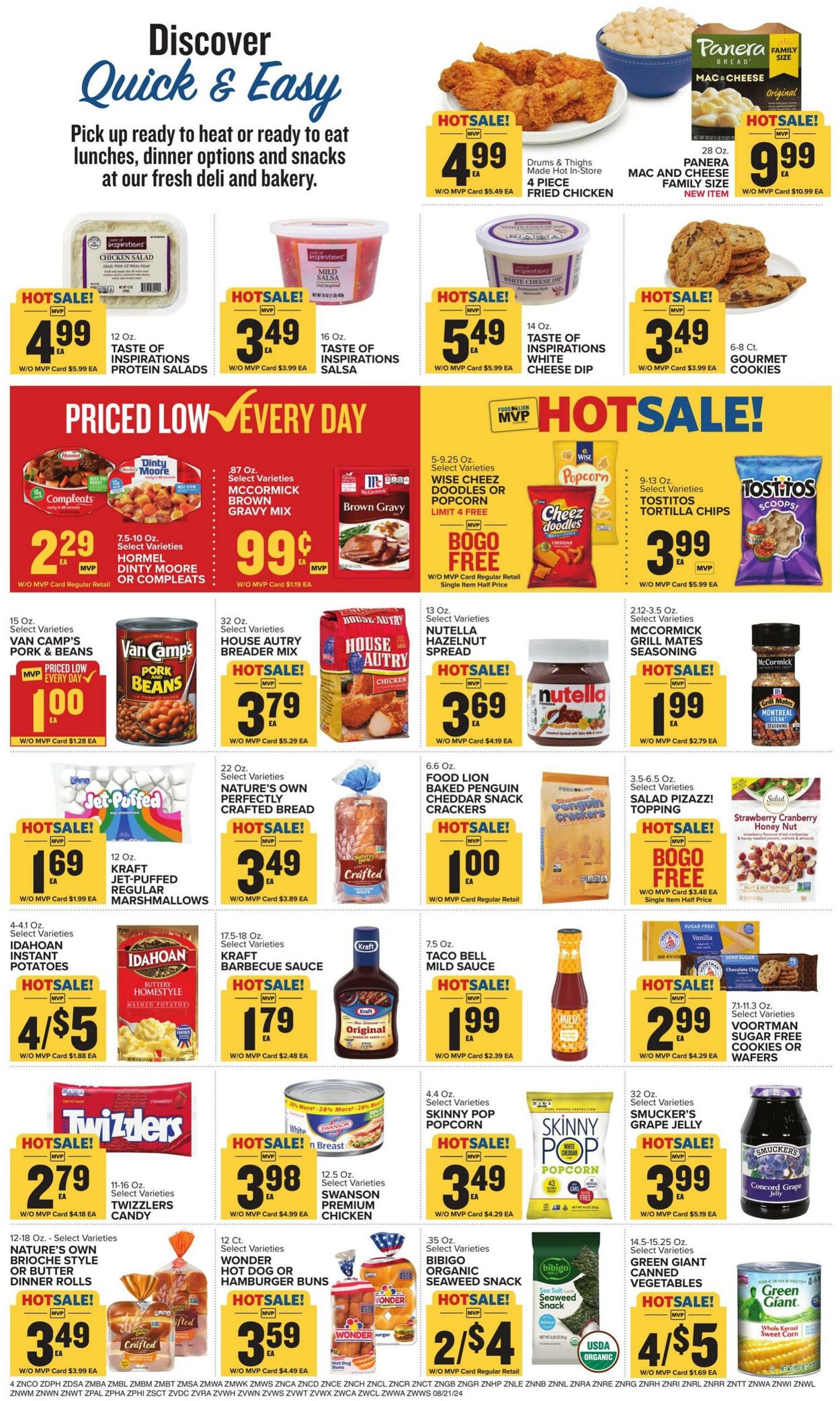 Weekly ad Food Lion 08/21/2024 - 08/27/2024