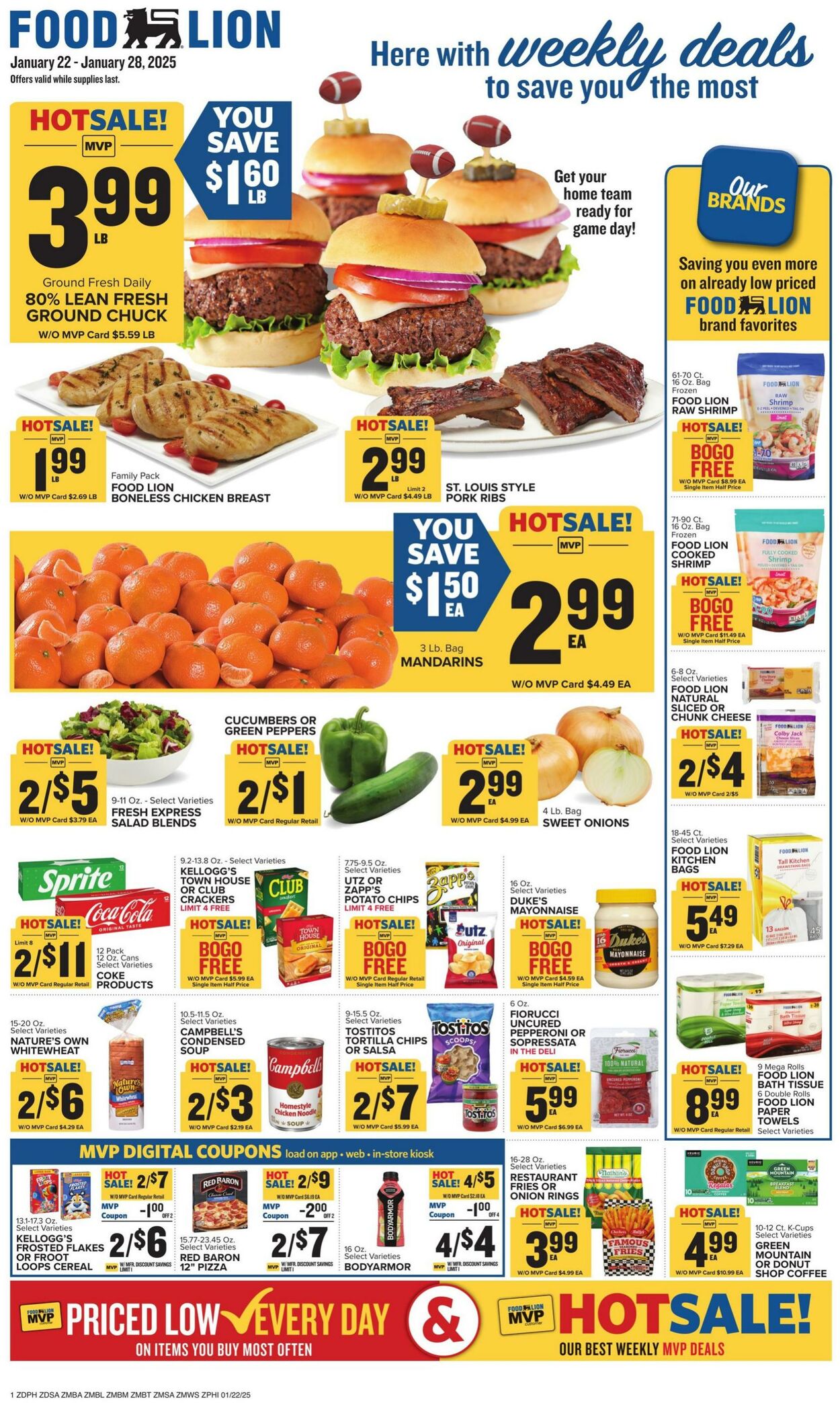 Weekly ad Food Lion 01/22/2025 - 01/28/2025