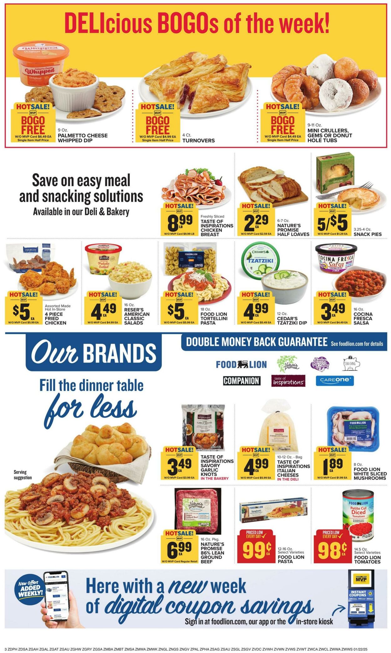 Weekly ad Food Lion 01/22/2025 - 01/28/2025