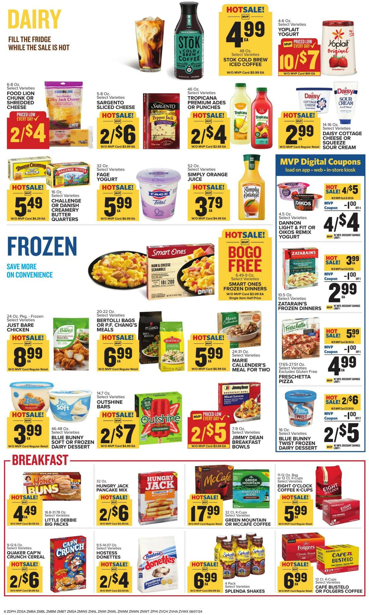 Weekly ad Food Lion 08/07/2024 - 08/13/2024