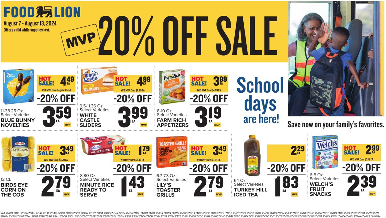 Weekly ad Food Lion 08/07/2024 - 08/13/2024