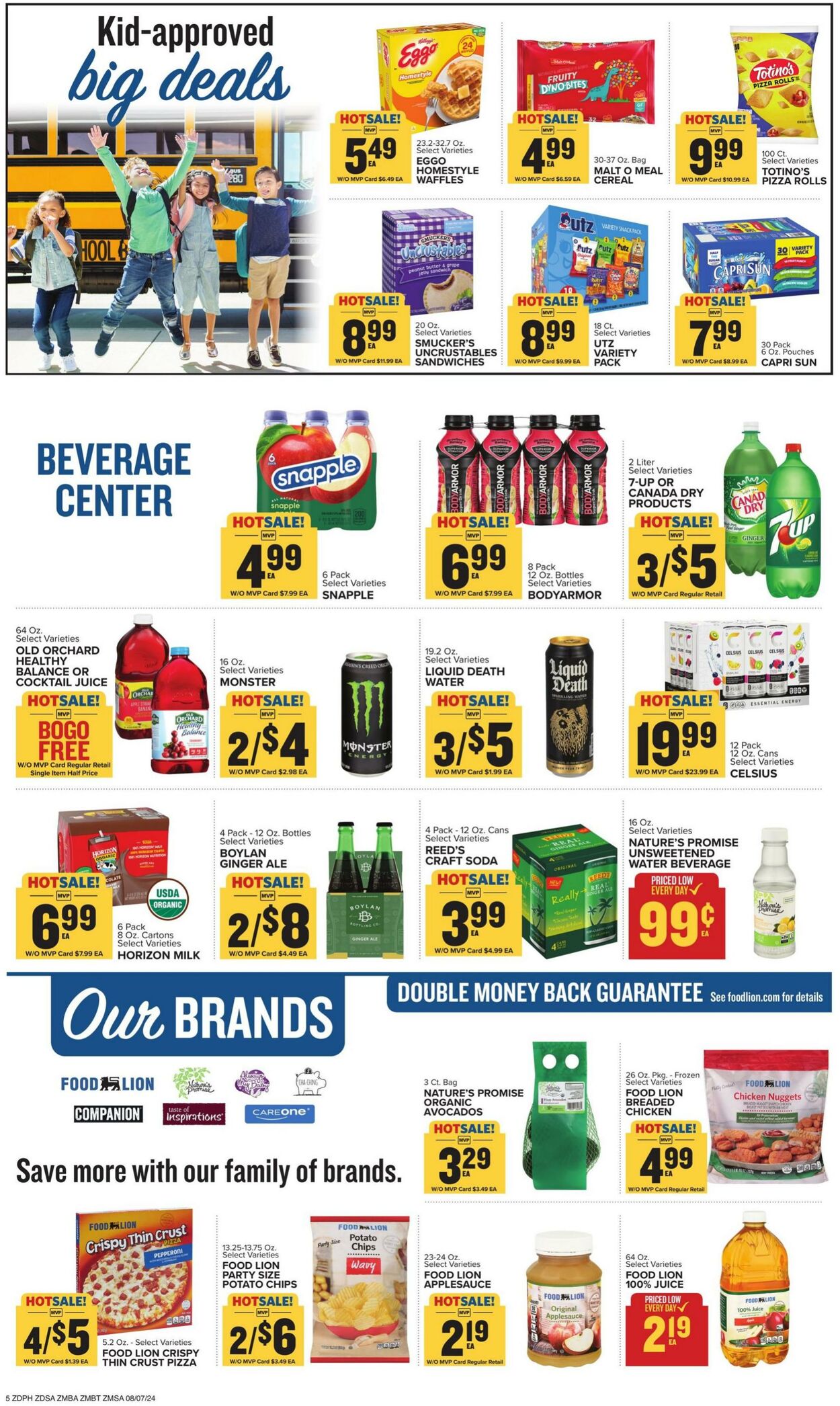 Weekly ad Food Lion 08/07/2024 - 08/13/2024