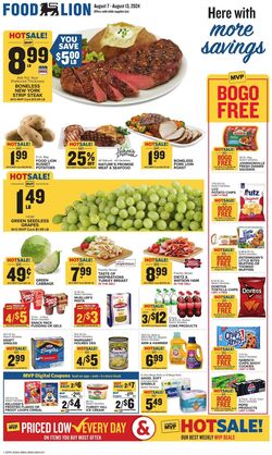 Weekly ad Food Lion 08/14/2024 - 08/20/2024