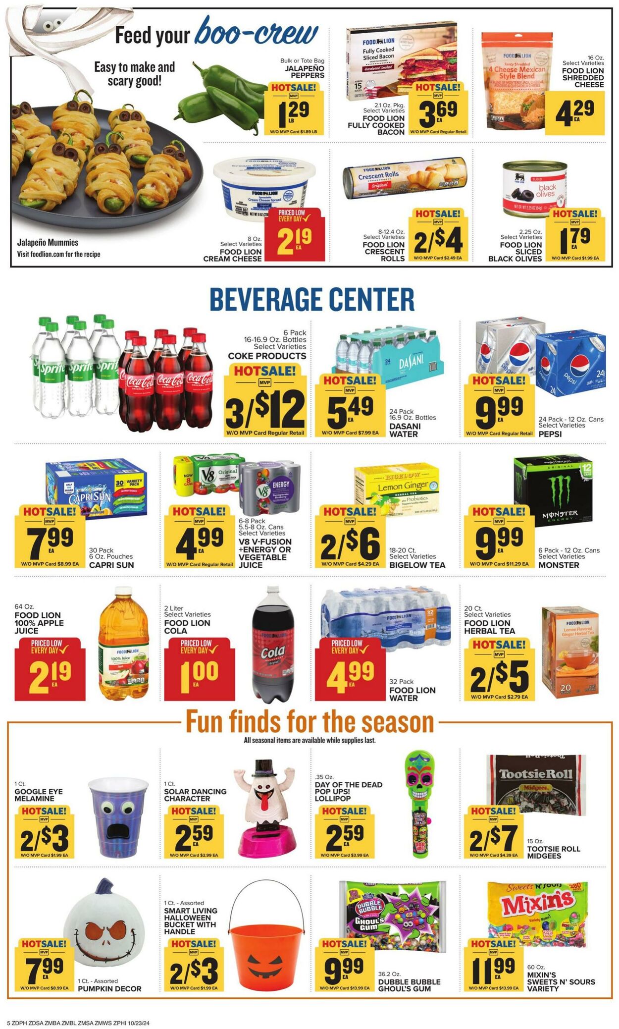 Weekly ad Food Lion 10/23/2024 - 10/29/2024