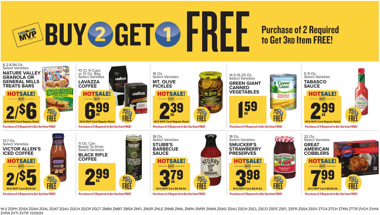 Weekly ad Food Lion 10/23/2024 - 10/29/2024