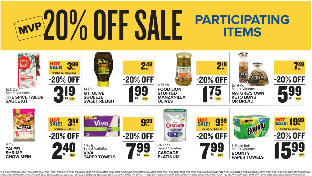 Weekly ad Food Lion 10/01/2025 - 10/07/2025