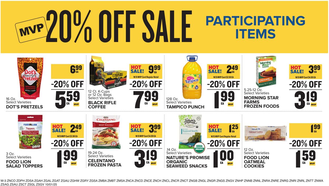 Weekly ad Food Lion 10/01/2025 - 10/07/2025