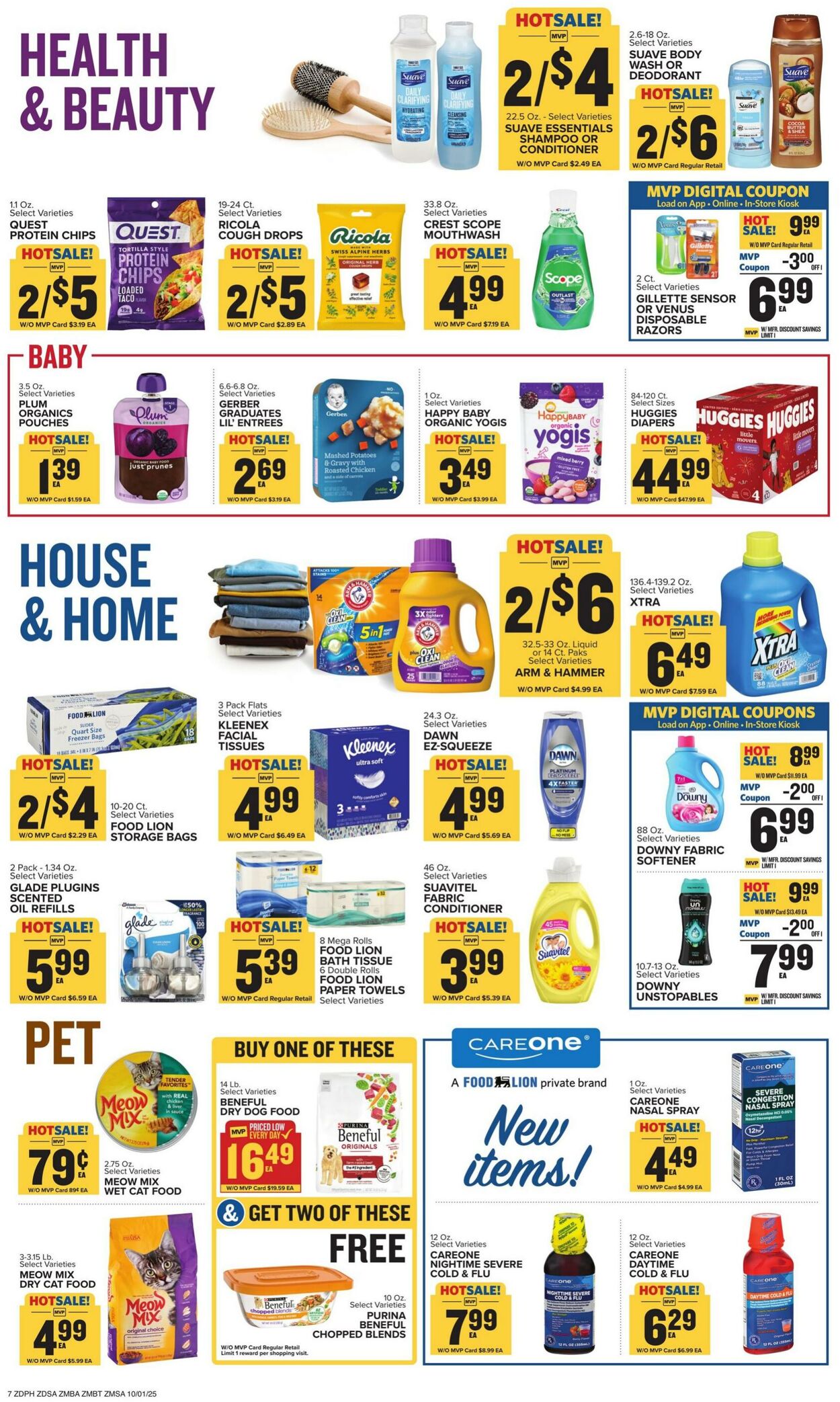 Weekly ad Food Lion 10/01/2025 - 10/07/2025