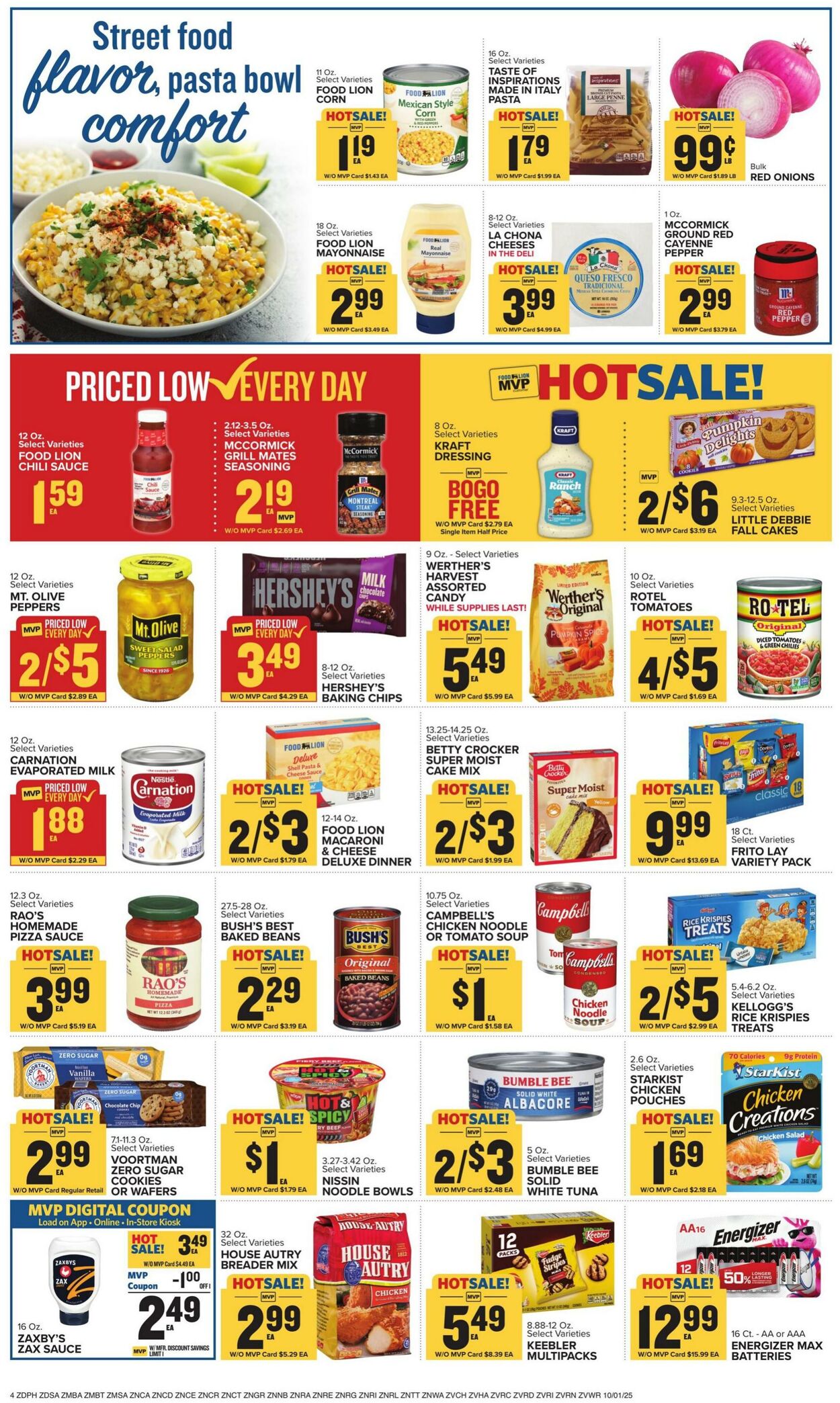 Weekly ad Food Lion 10/01/2025 - 10/07/2025