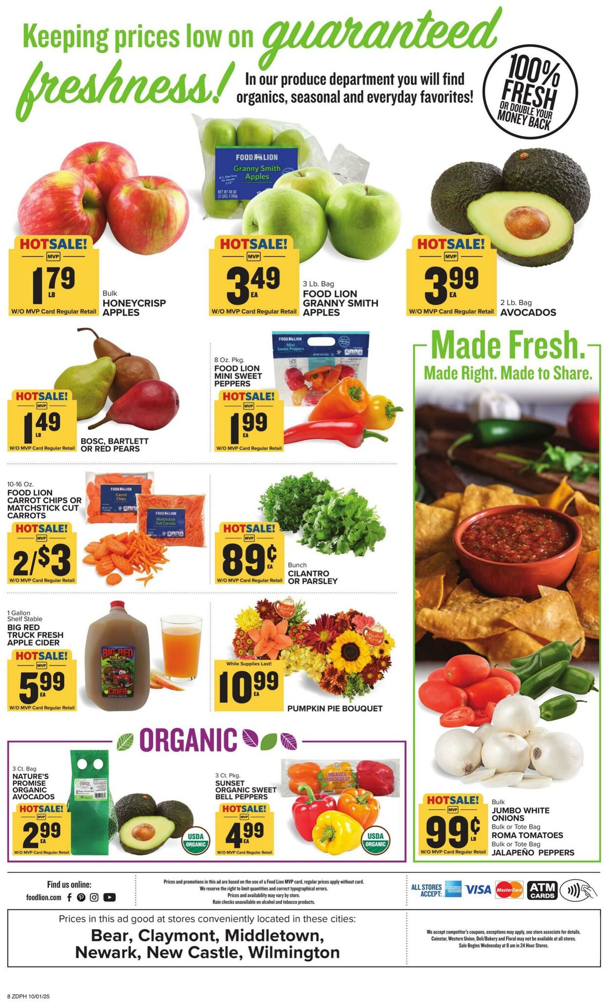 Weekly ad Food Lion 10/01/2025 - 10/07/2025