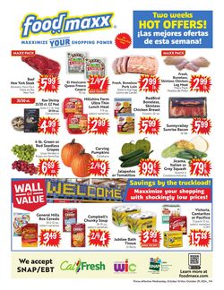 Weekly ad Food Maxx 09/18/2024 - 10/01/2024