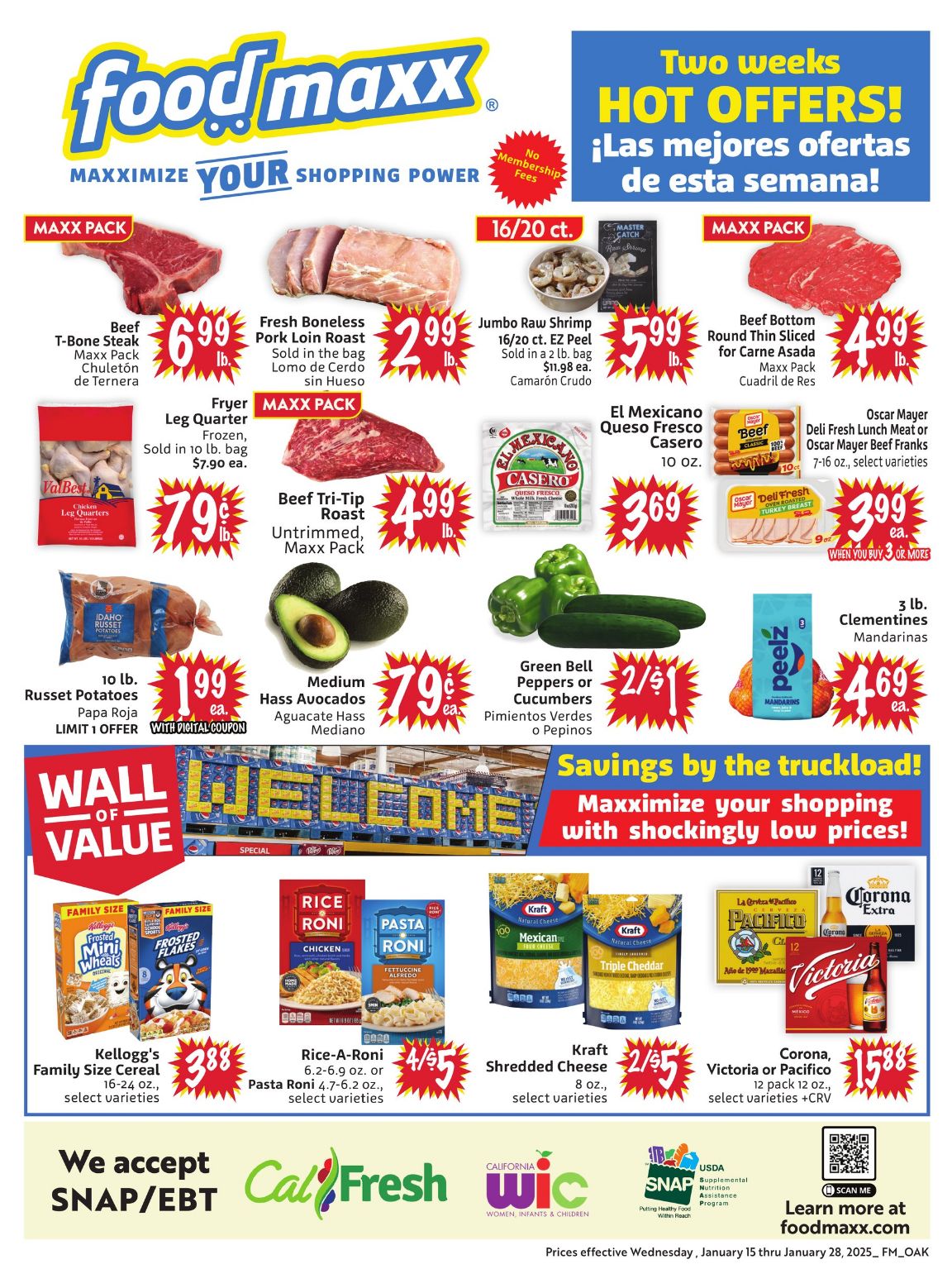 Weekly ad Food Maxx 01/15/2025 - 01/28/2025