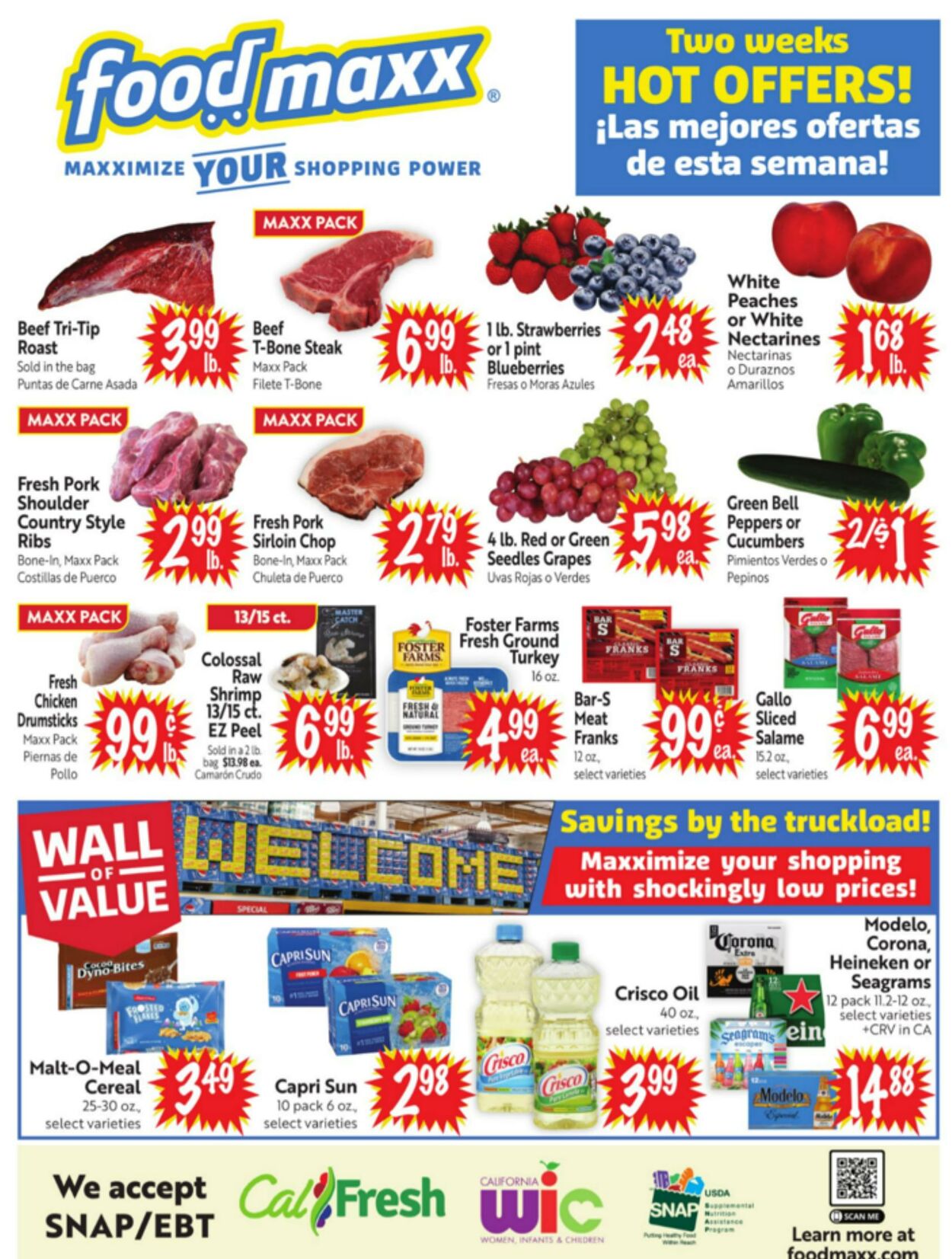 Weekly ad Food Maxx 08/21/2024 - 09/03/2024