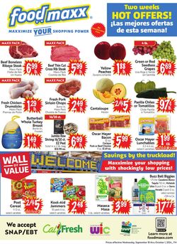 Weekly ad Food Maxx 09/11/2024 - 09/17/2024