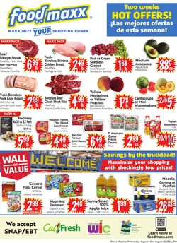 Weekly ad Food Maxx 09/18/2024 - 10/01/2024