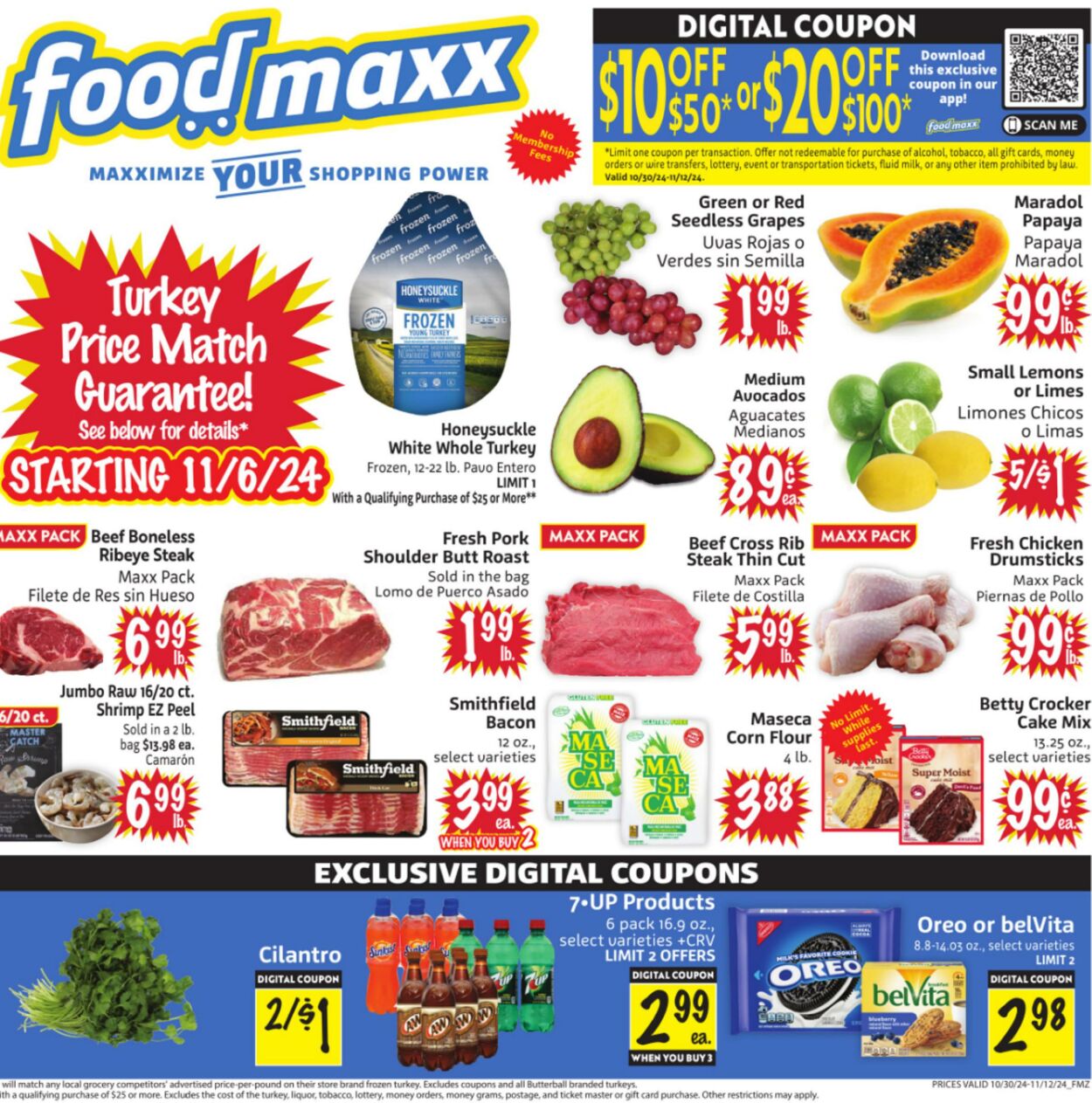 Weekly ad Food Maxx 10/30/2024 - 11/12/2024