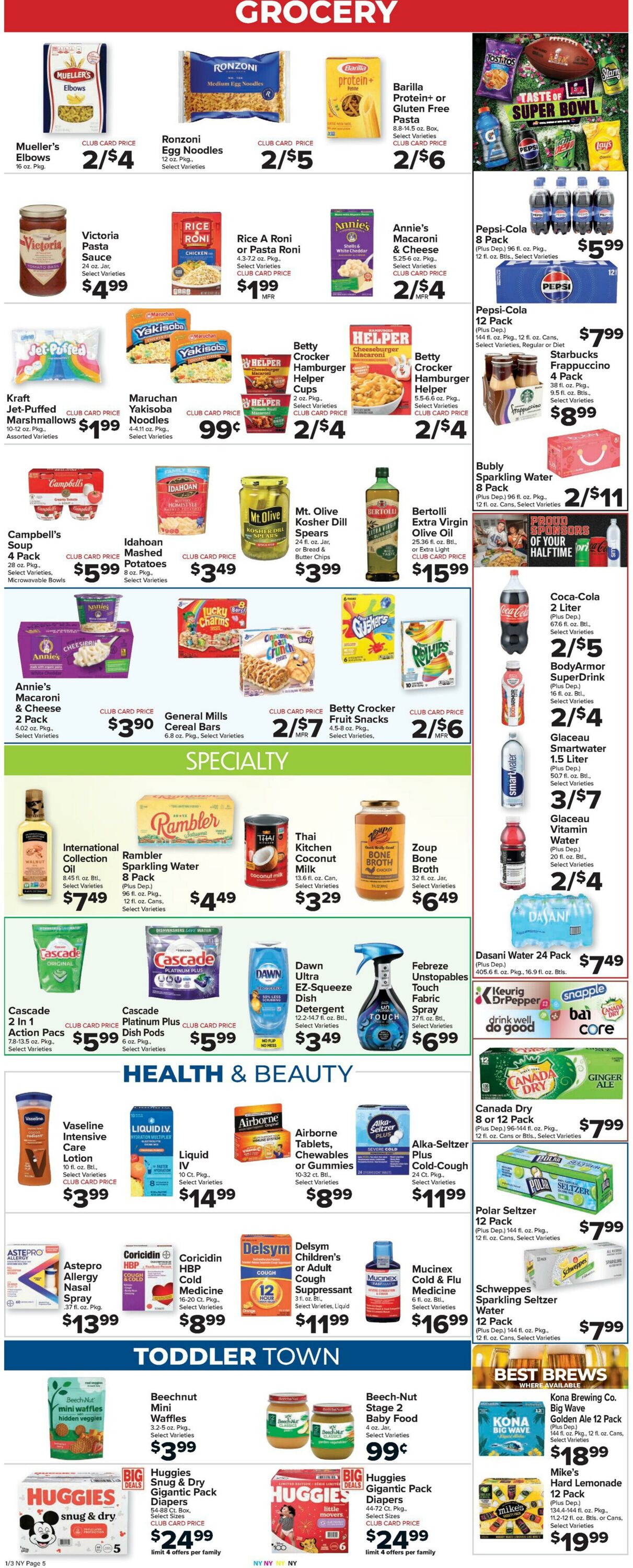 Weekly ad Food Town 01/03/2025 - 01/09/2025