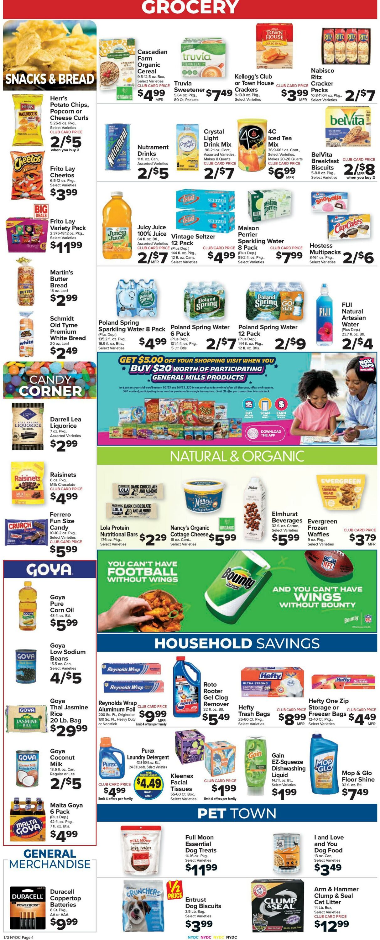 Weekly ad Food Town 01/03/2025 - 01/09/2025