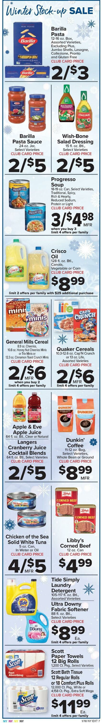 Weekly ad Food Town 01/10/2025 - 01/16/2025