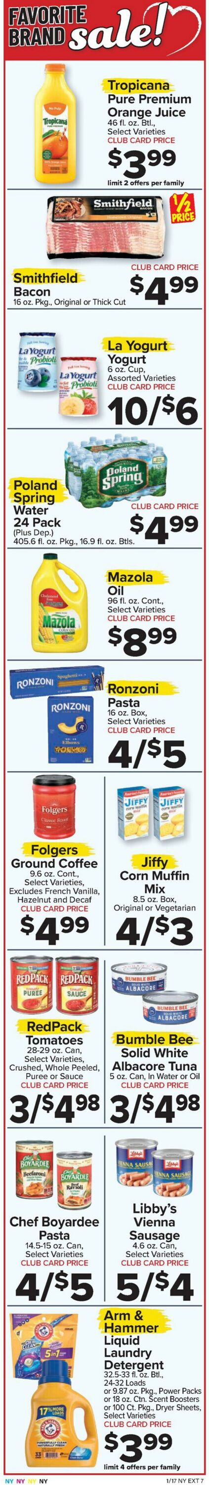 Weekly ad Food Town 01/17/2025 - 01/23/2025