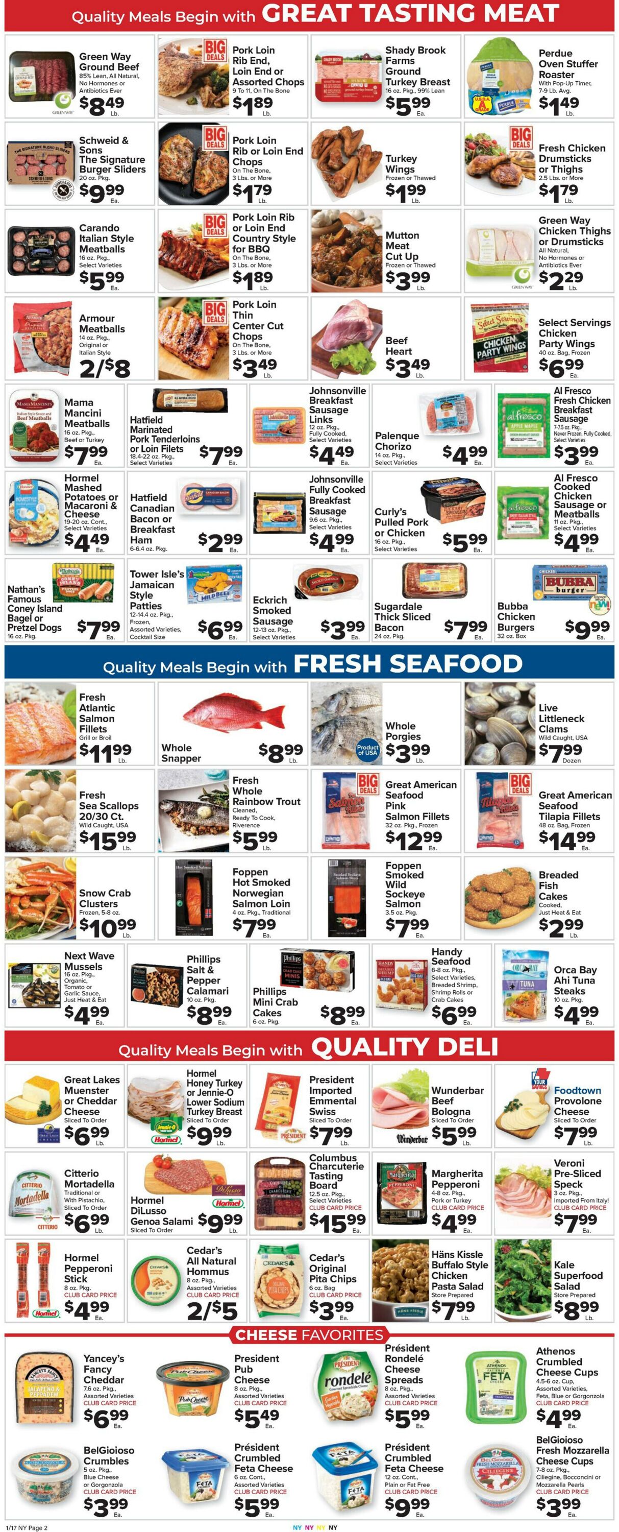 Weekly ad Food Town 01/17/2025 - 01/23/2025