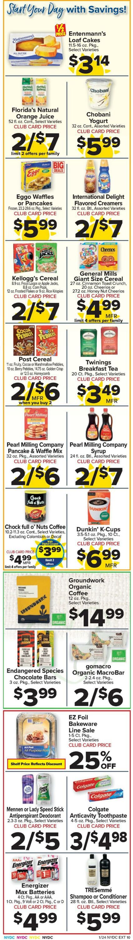 Weekly ad Food Town 01/24/2025 - 01/30/2025