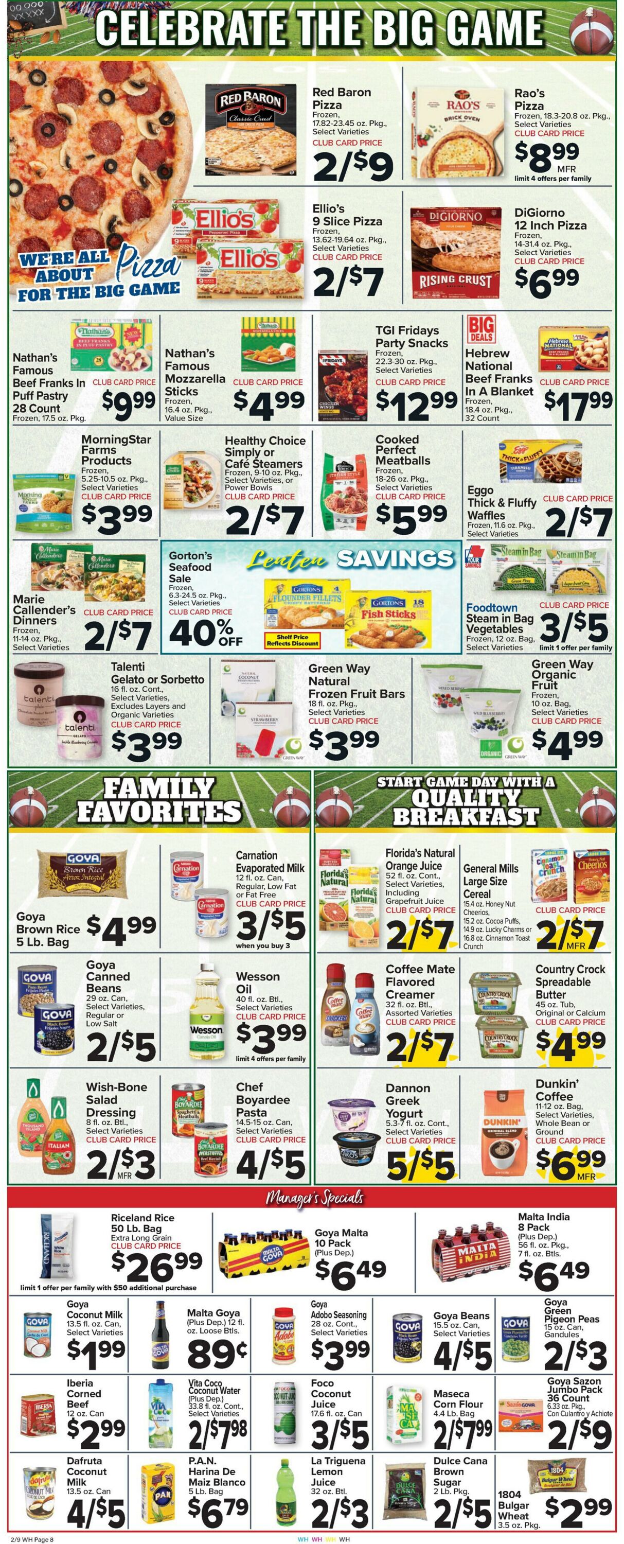 Weekly ad Food Town 02/09/2024 - 02/15/2024