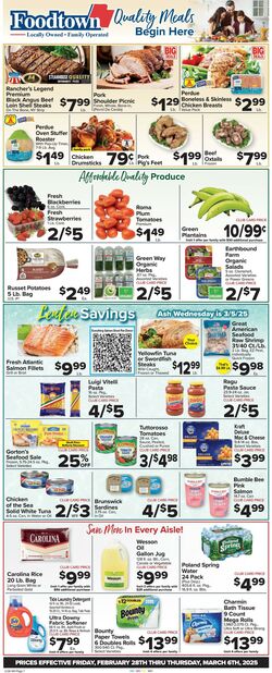 Weekly ad Food Town 11/29/2024 - 12/05/2024