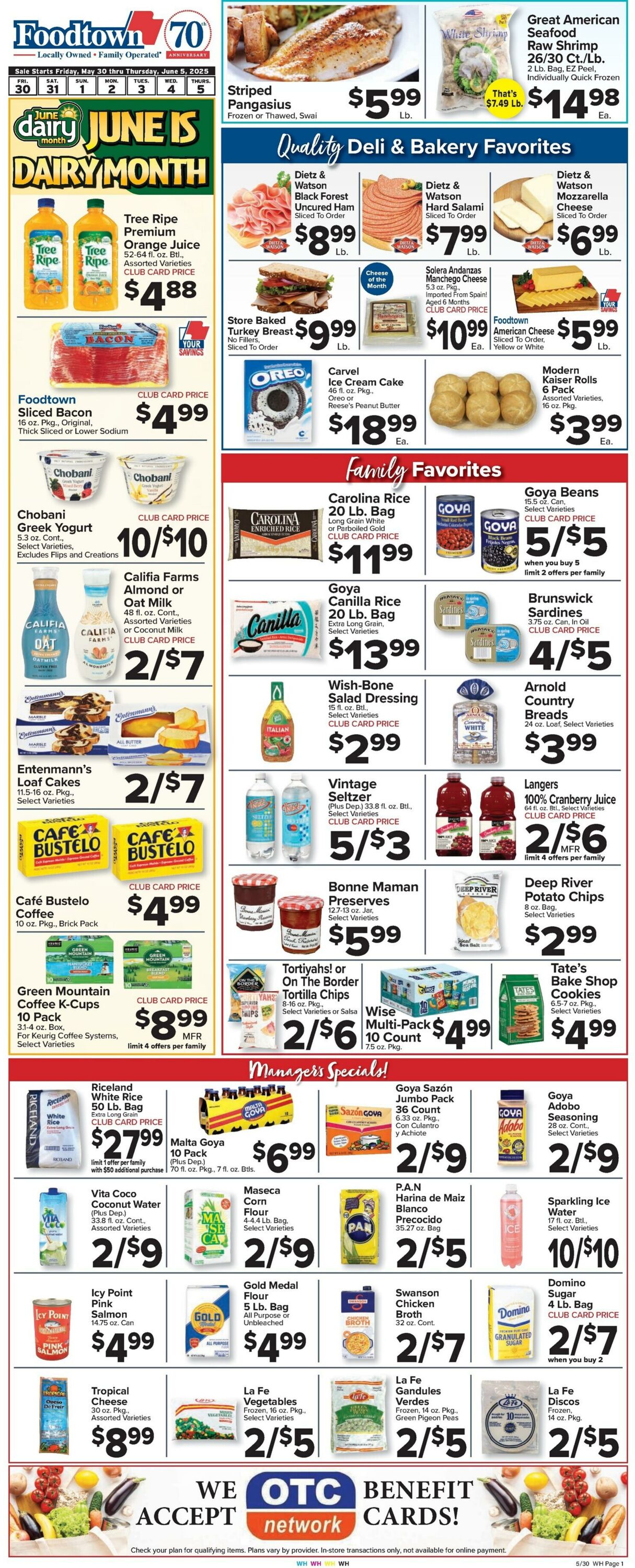 Weekly ad Food Town 05/30/2025 - 06/05/2025