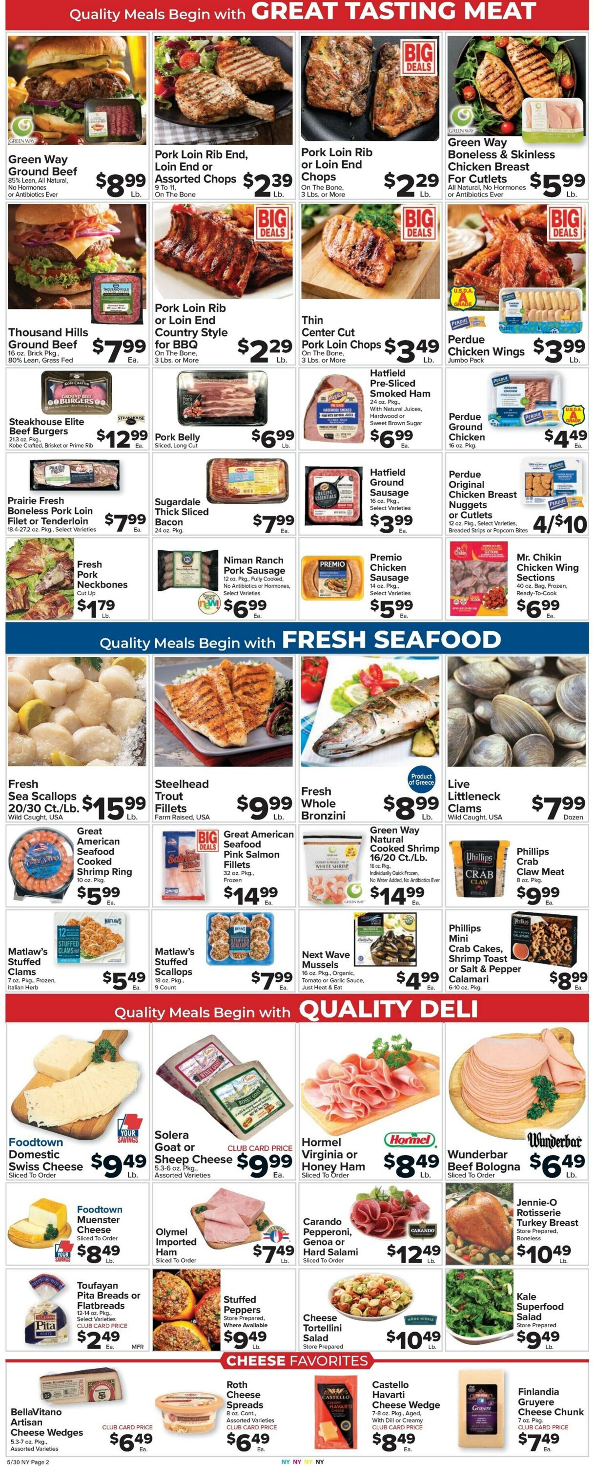 Weekly ad Food Town 05/30/2025 - 06/05/2025