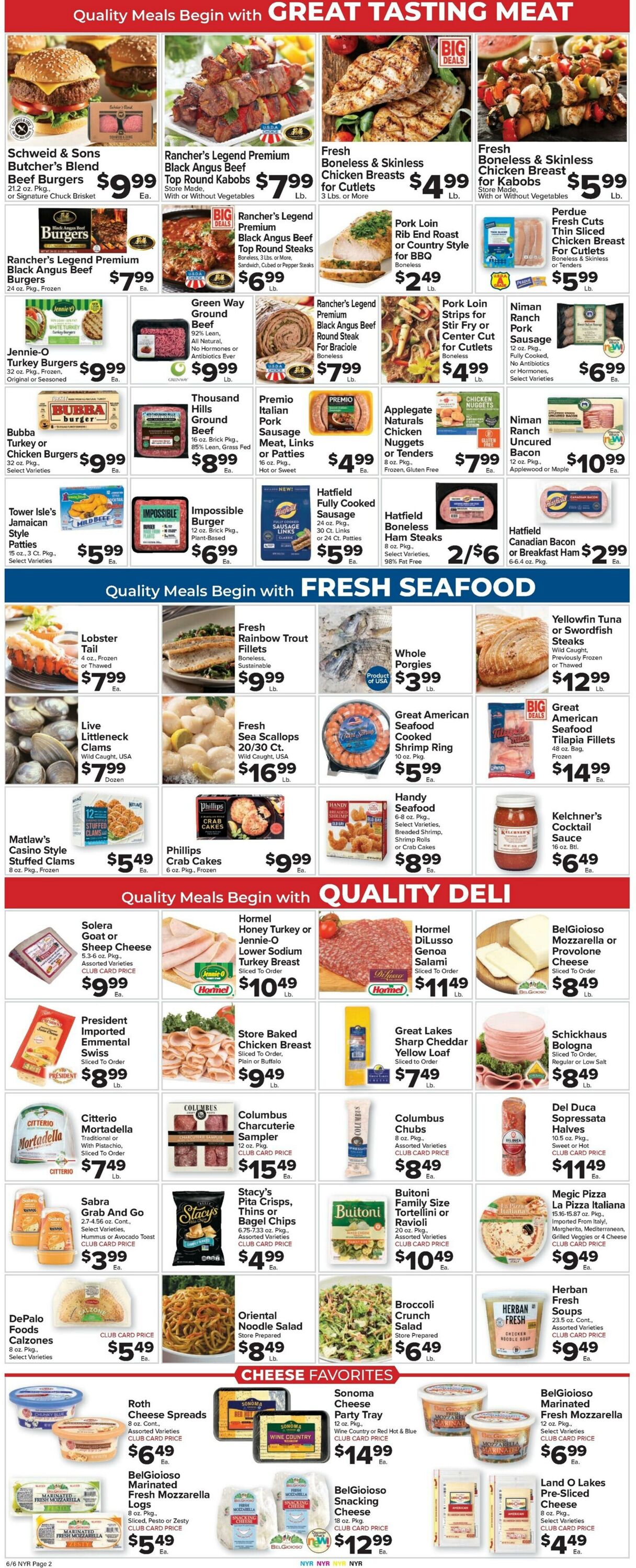 Weekly ad Food Town 06/06/2025 - 06/12/2025