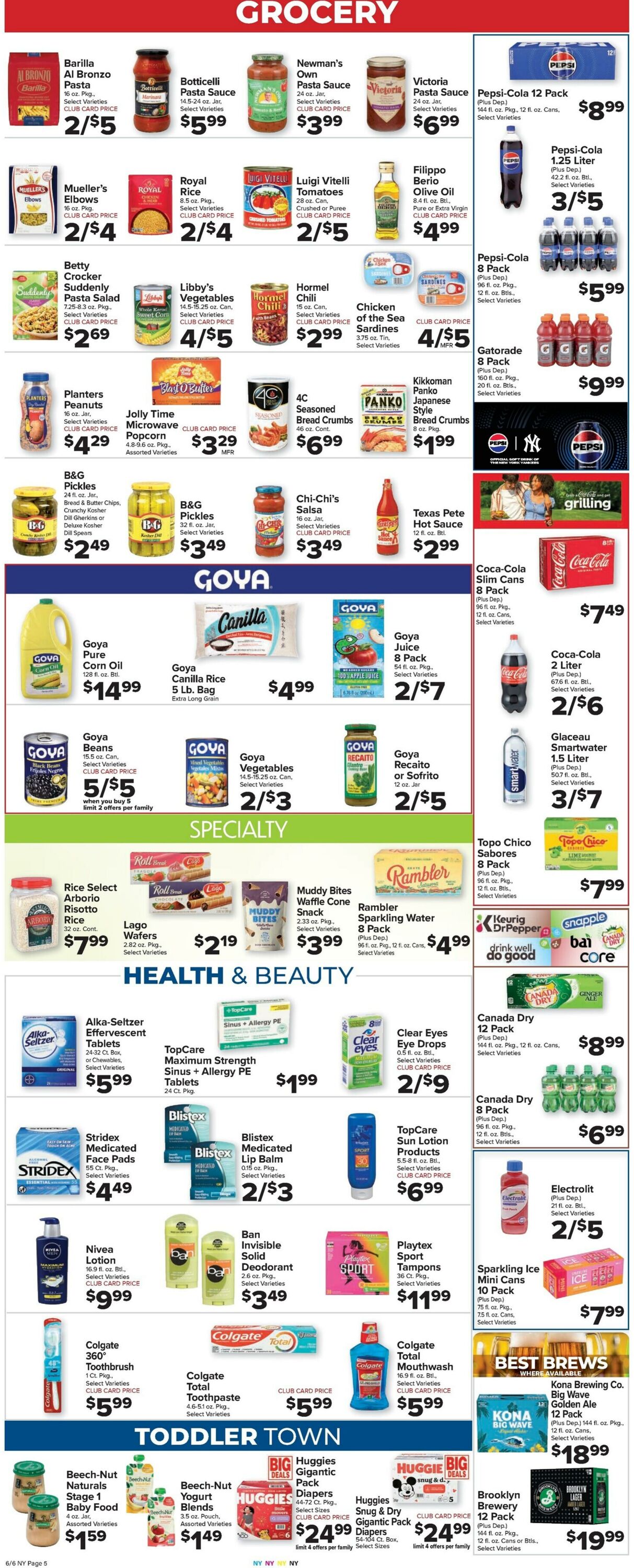 Weekly ad Food Town 06/06/2025 - 06/12/2025