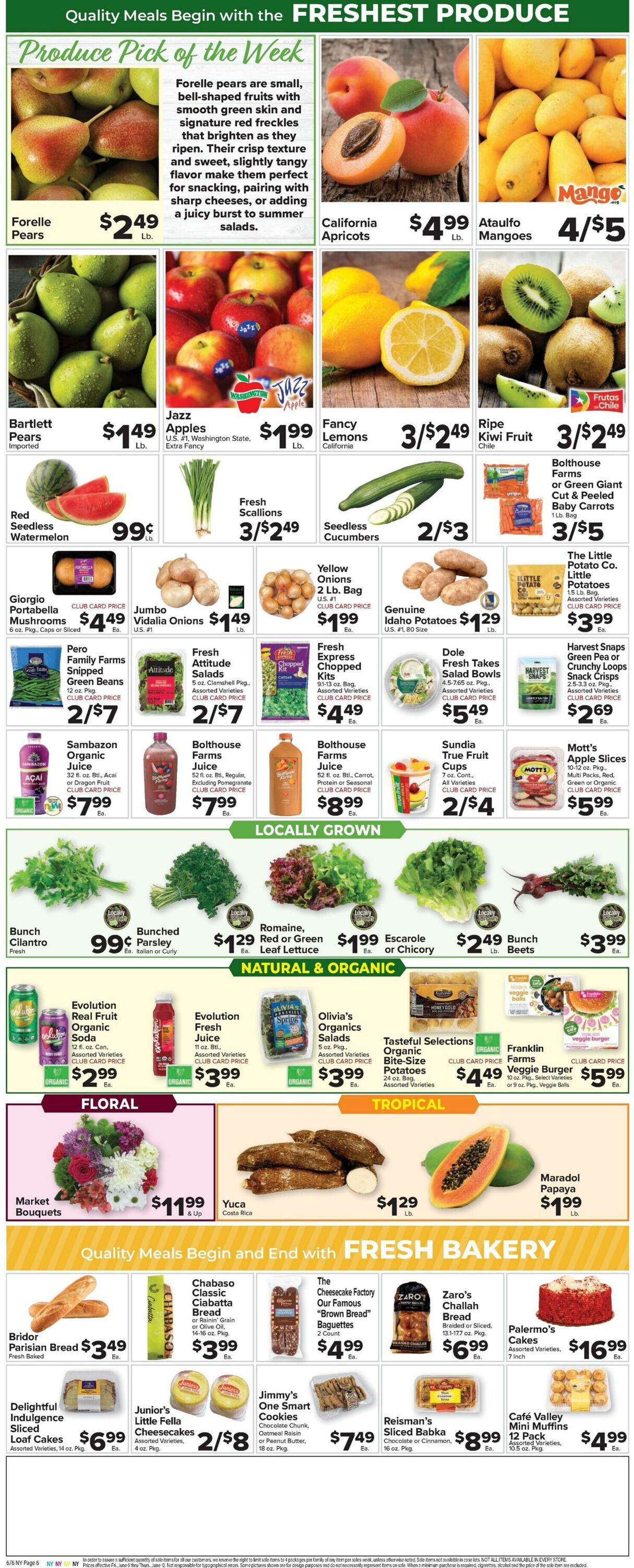 Weekly ad Food Town 06/06/2025 - 06/12/2025