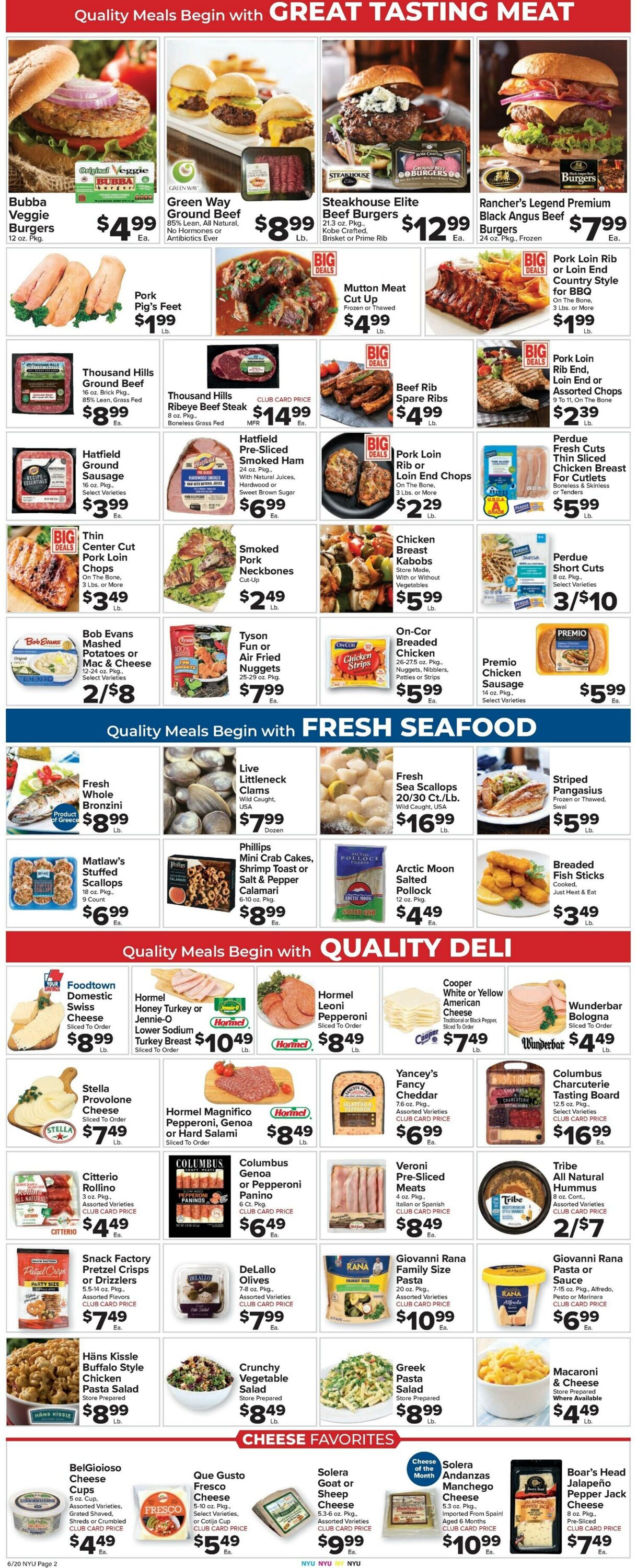 Weekly ad Food Town 06/20/2025 - 06/26/2025