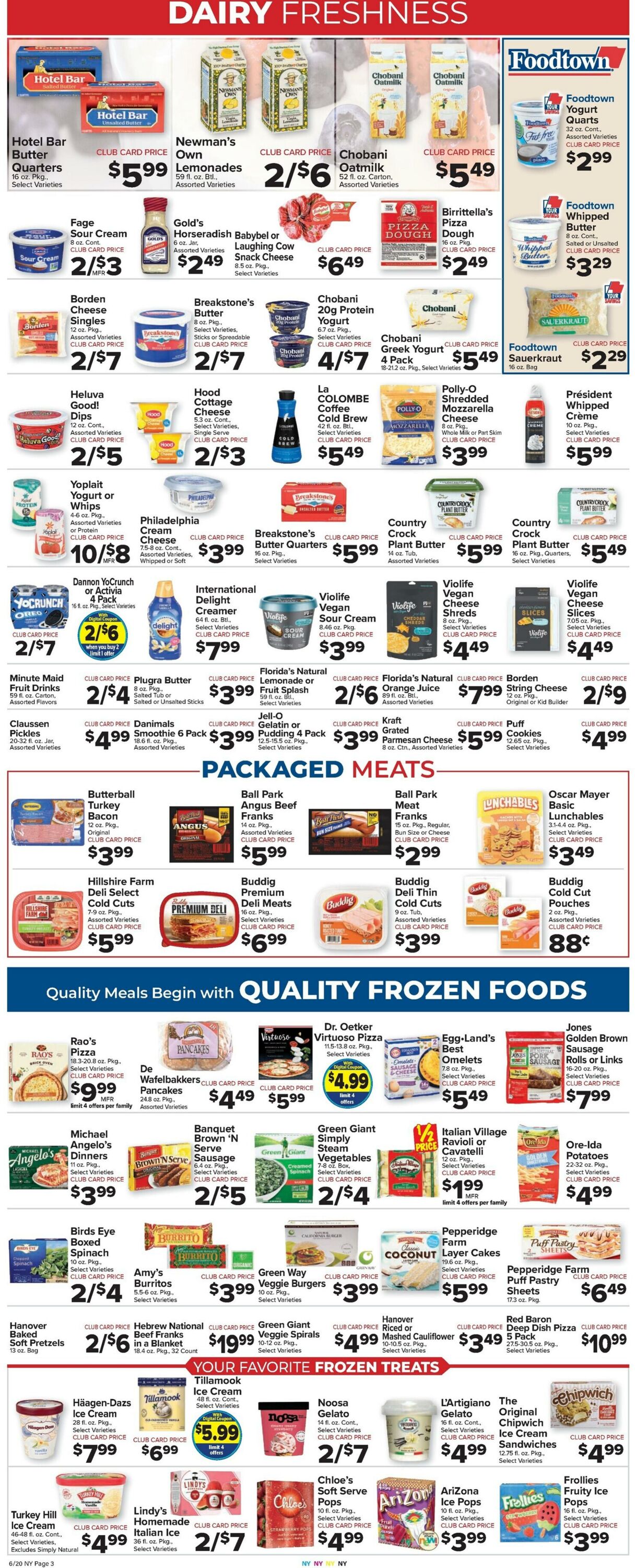 Weekly ad Food Town 06/20/2025 - 06/26/2025