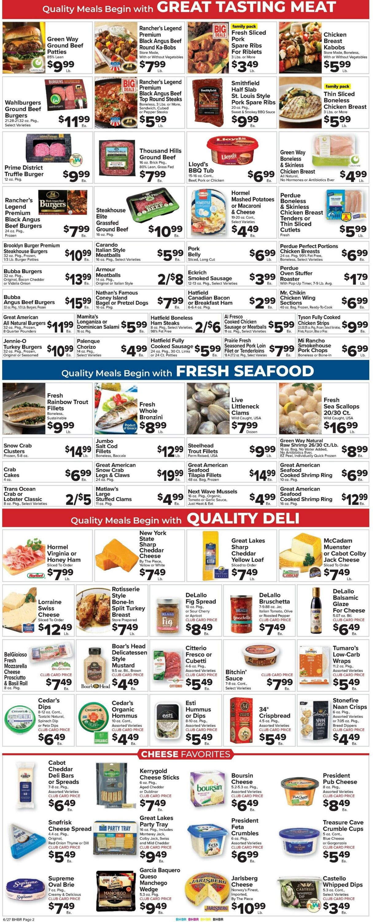 Weekly ad Food Town 06/27/2025 - 07/03/2025