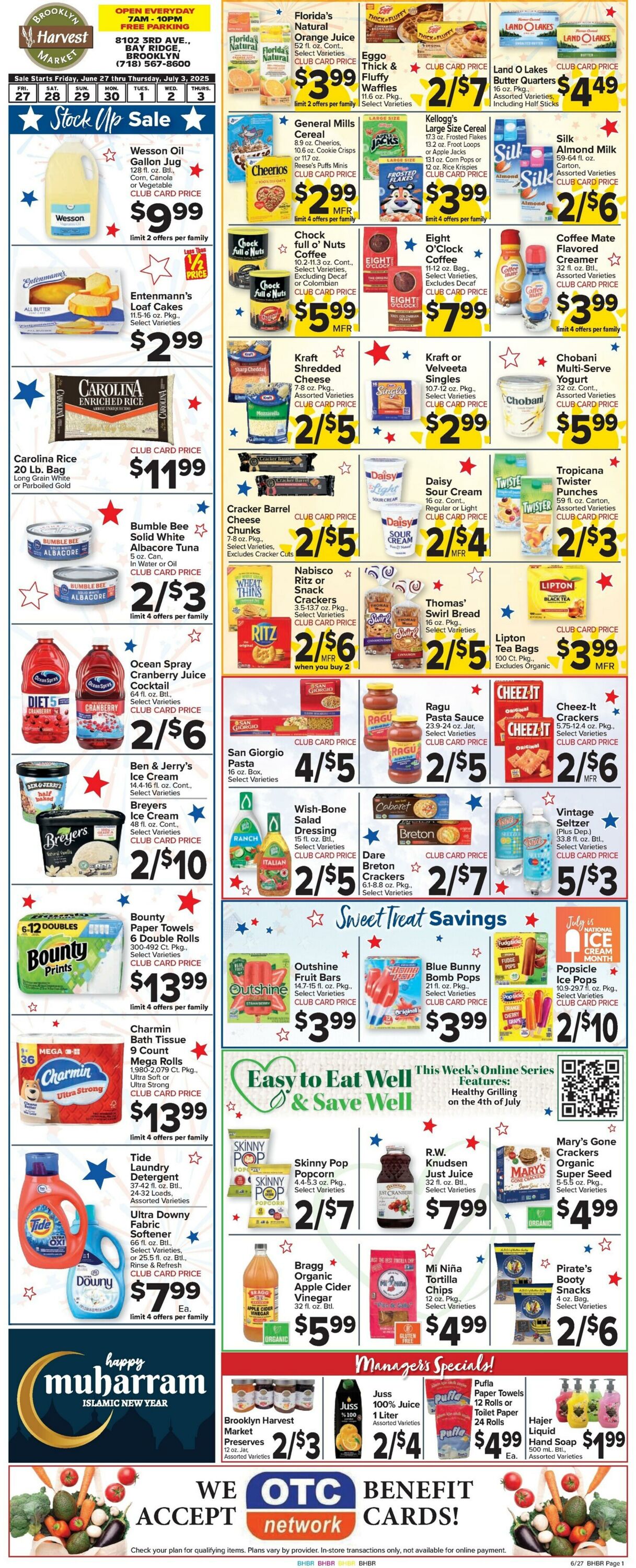 Weekly ad Food Town 06/27/2025 - 07/03/2025