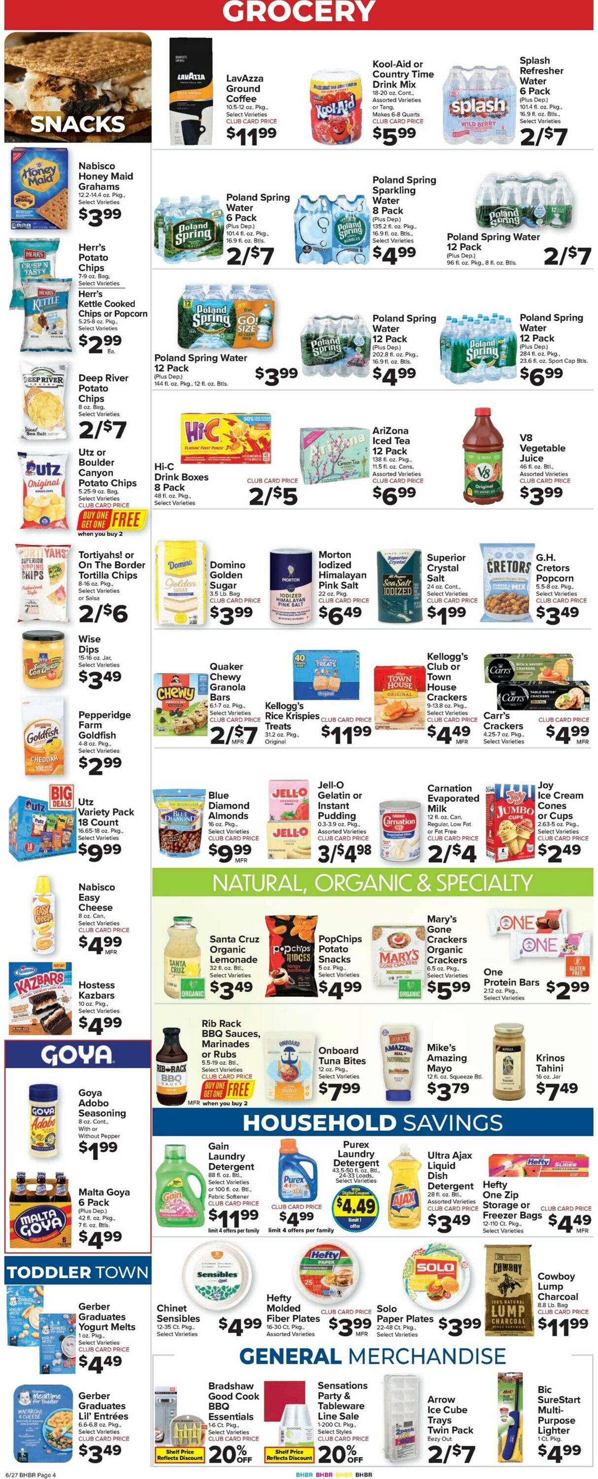 Weekly ad Food Town 06/27/2025 - 07/03/2025