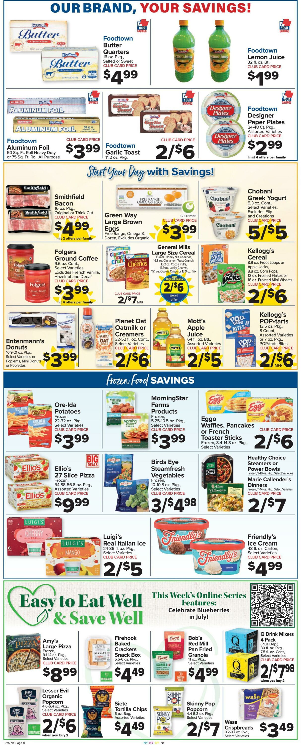 Weekly ad Food Town 07/05/2024 - 07/11/2024