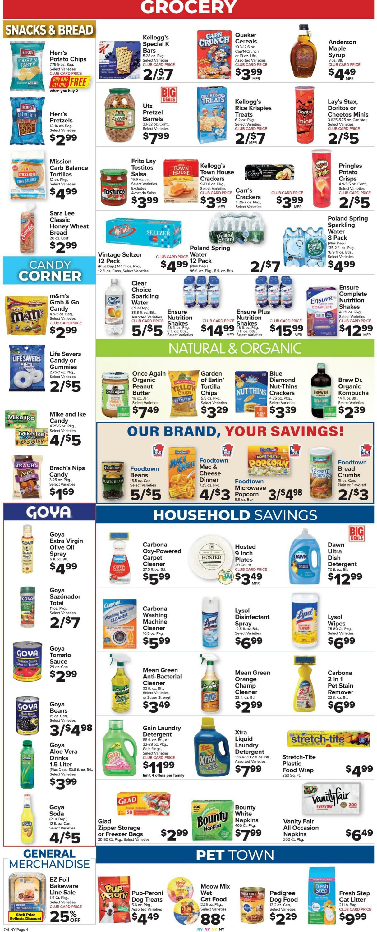 Weekly ad Food Town 07/05/2024 - 07/11/2024