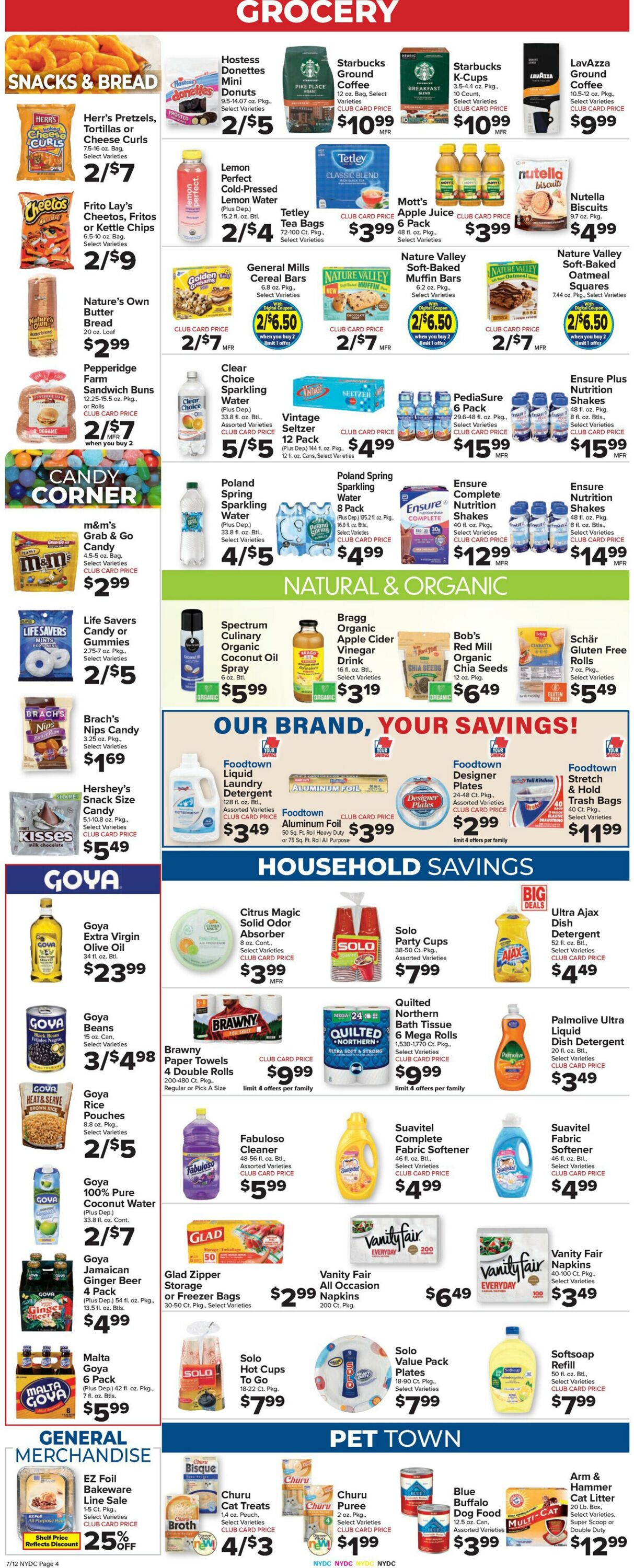 Weekly ad Food Town 07/12/2024 - 07/18/2024