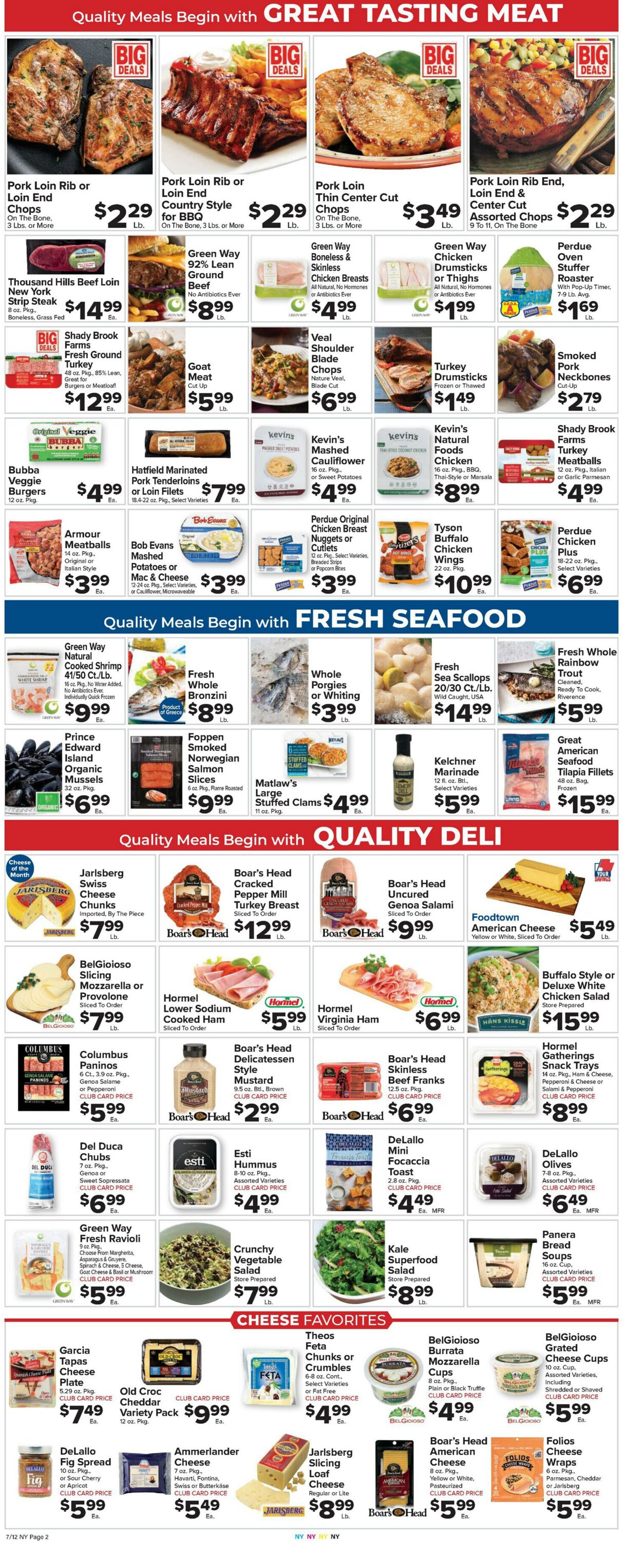 Weekly ad Food Town 07/12/2024 - 07/18/2024