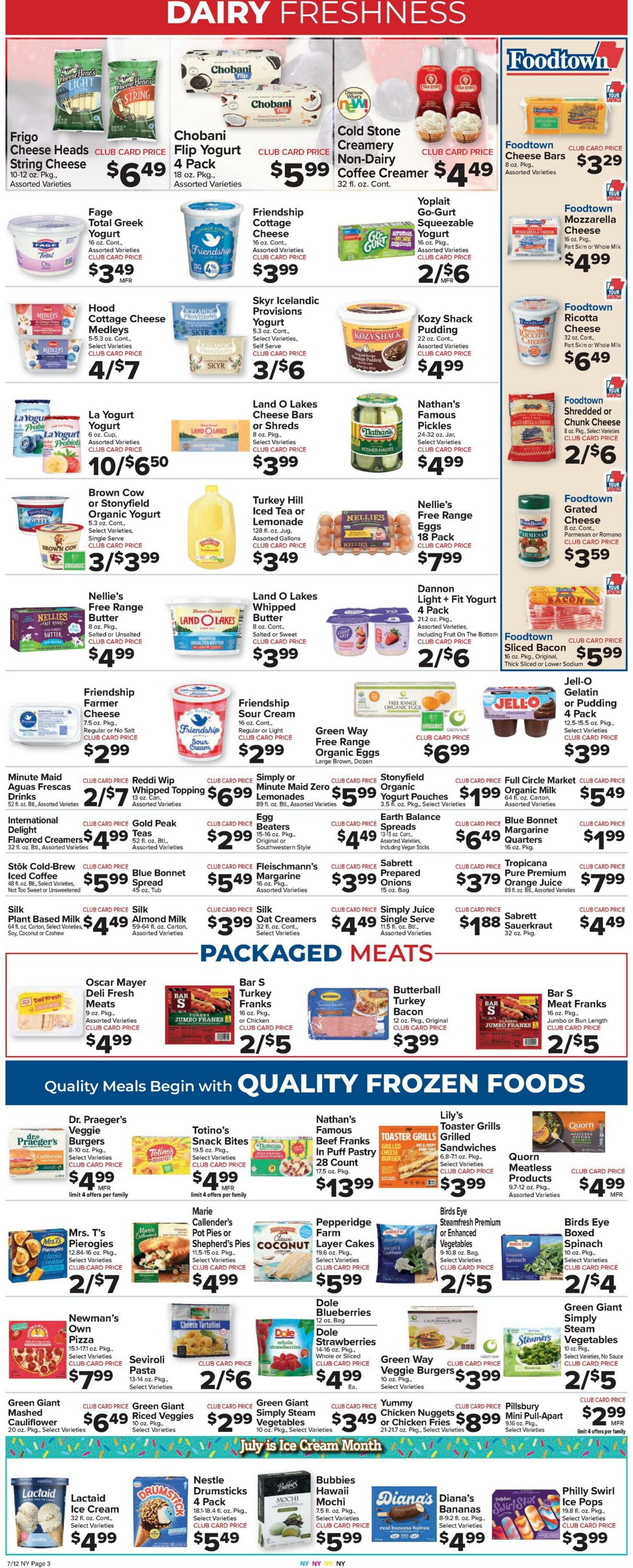 Weekly ad Food Town 07/12/2024 - 07/18/2024