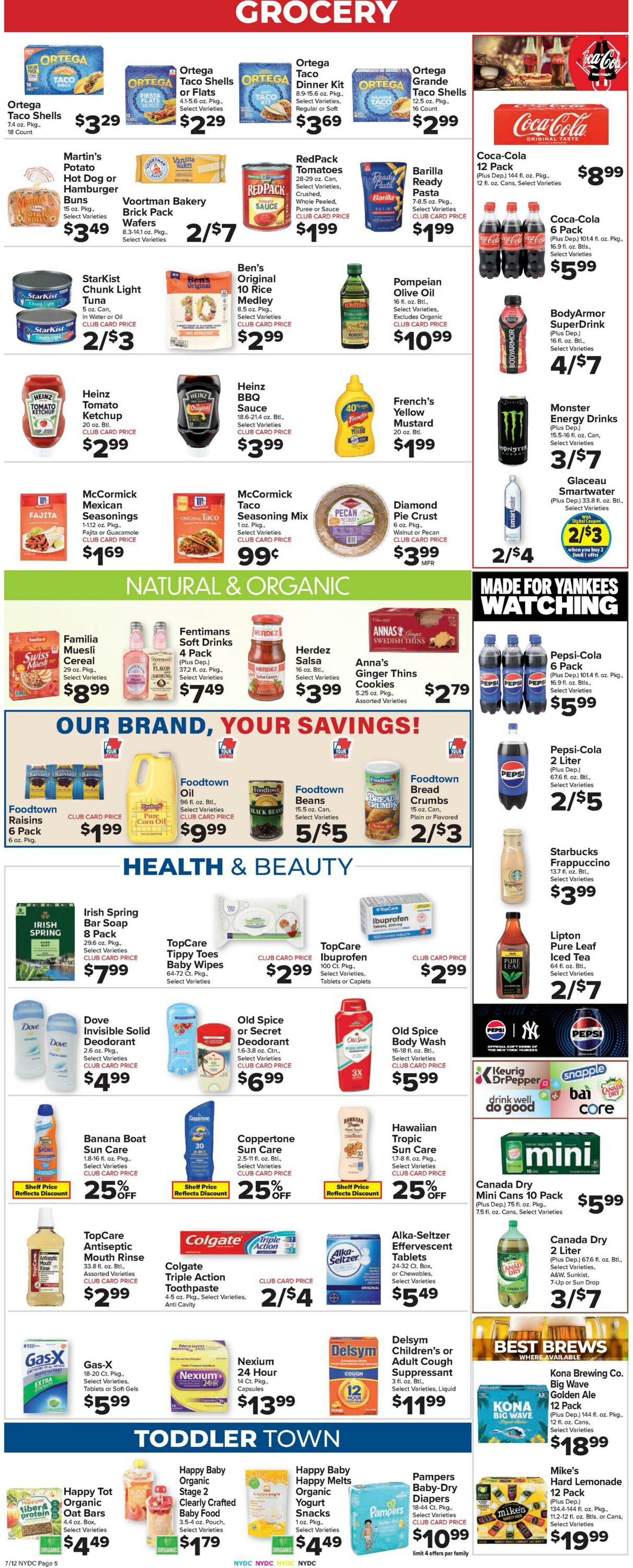 Weekly ad Food Town 07/12/2024 - 07/18/2024