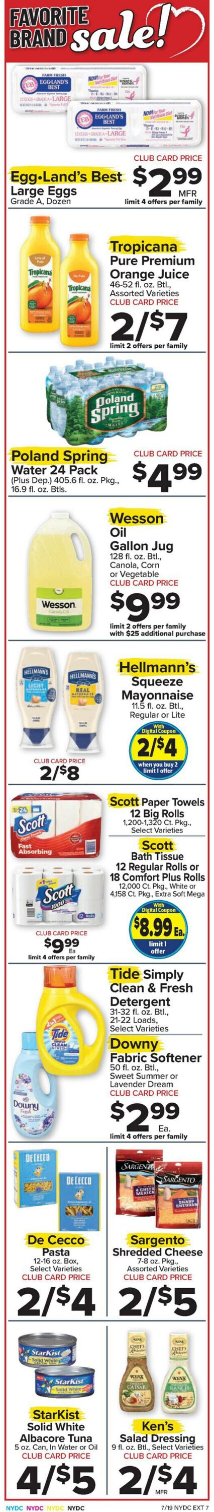 Weekly ad Food Town 07/19/2024 - 07/25/2024