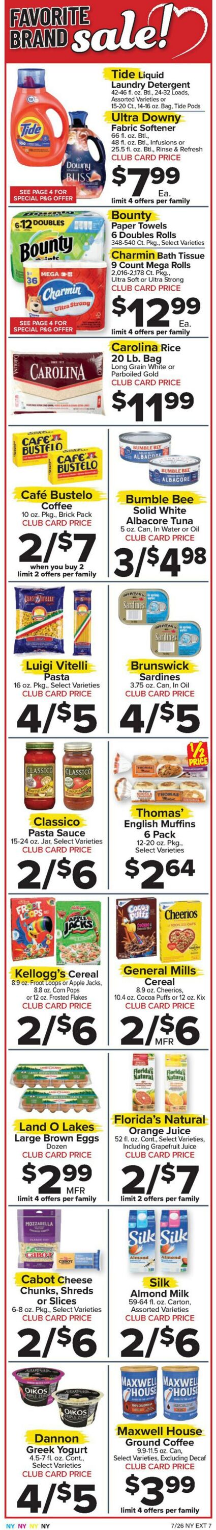 Weekly ad Food Town 07/26/2024 - 08/01/2024