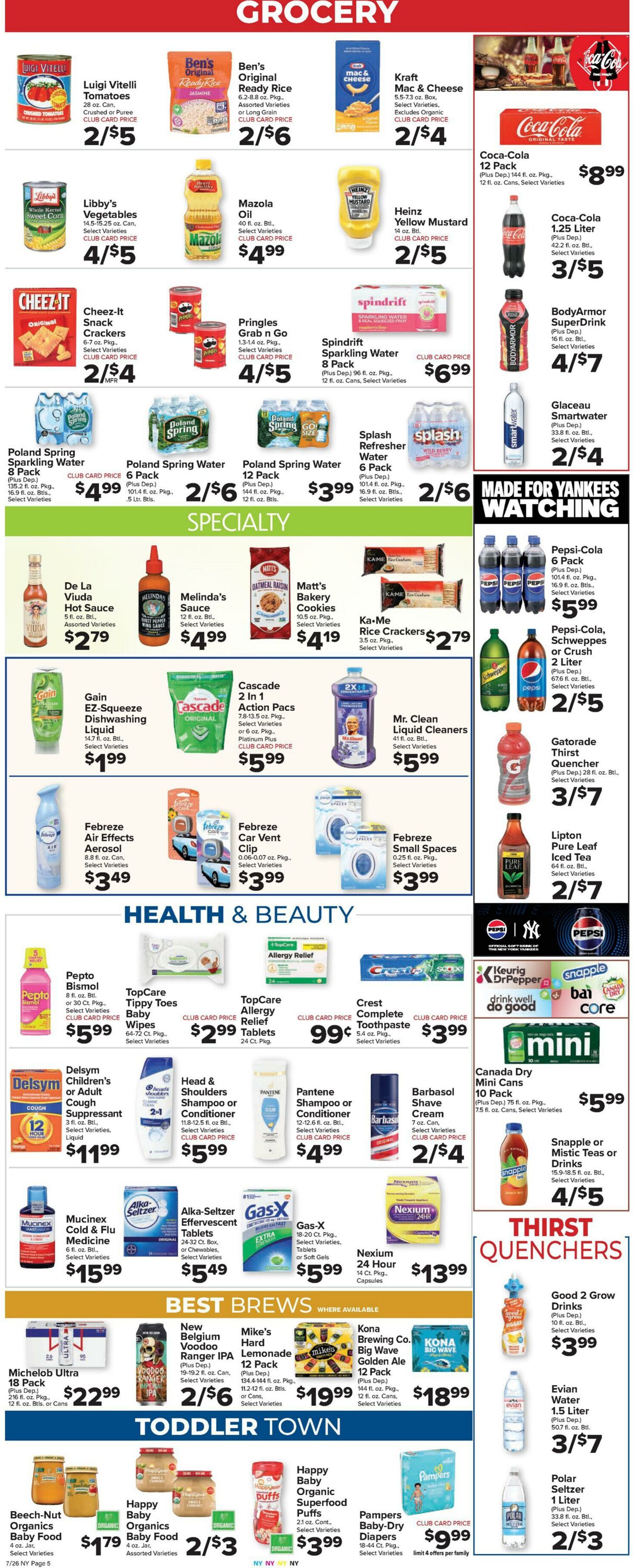 Weekly ad Food Town 07/26/2024 - 08/01/2024