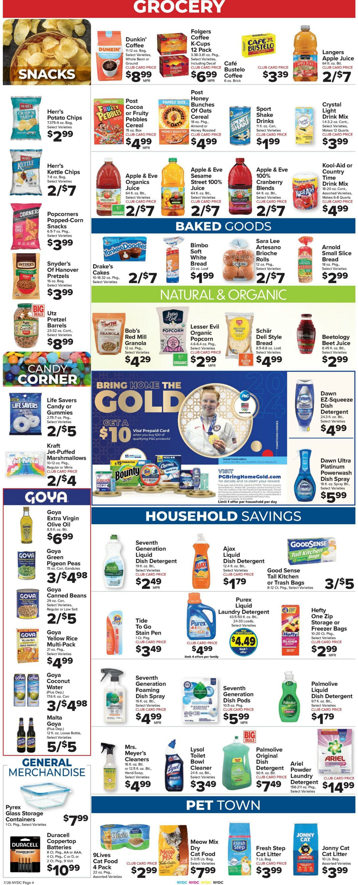 Weekly ad Food Town 07/26/2024 - 08/01/2024