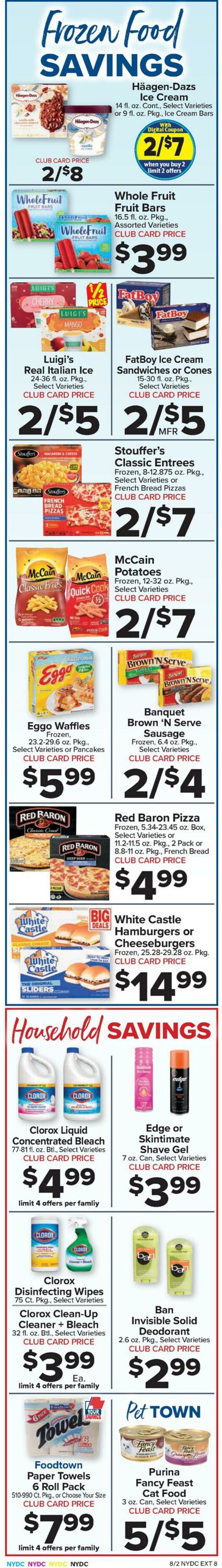 Weekly ad Food Town 08/02/2024 - 08/08/2024